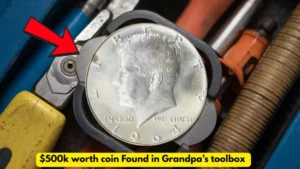 $500K Kennedy Half Dollar Found in Grandpa’s Toolbox — Still in Circulation
