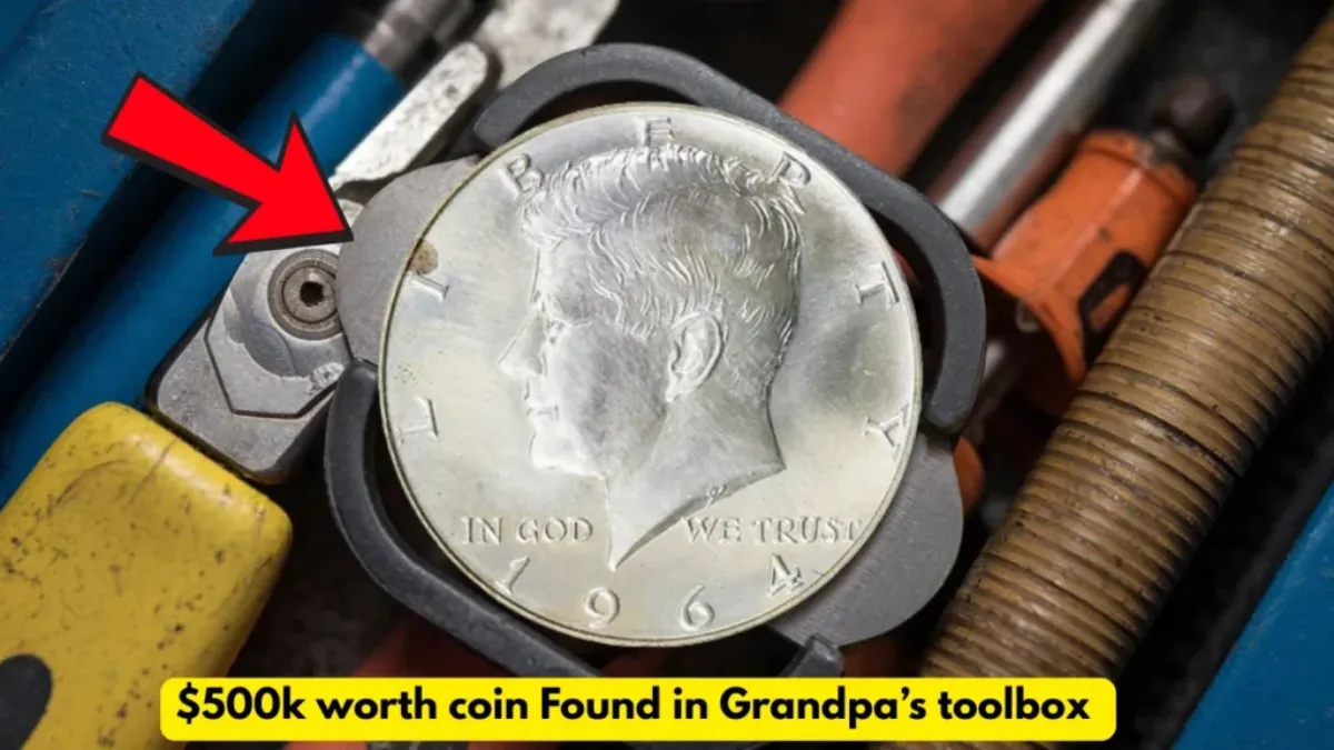 $500K Kennedy Half Dollar Found in Grandpa’s Toolbox — Still in Circulation