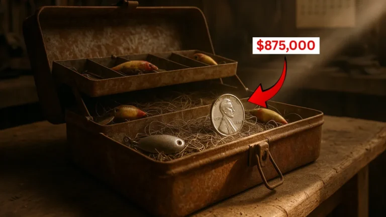 1943 Steel Penny Found in Rusty Tackle Box Brings Unexpected $875,000 Windfall