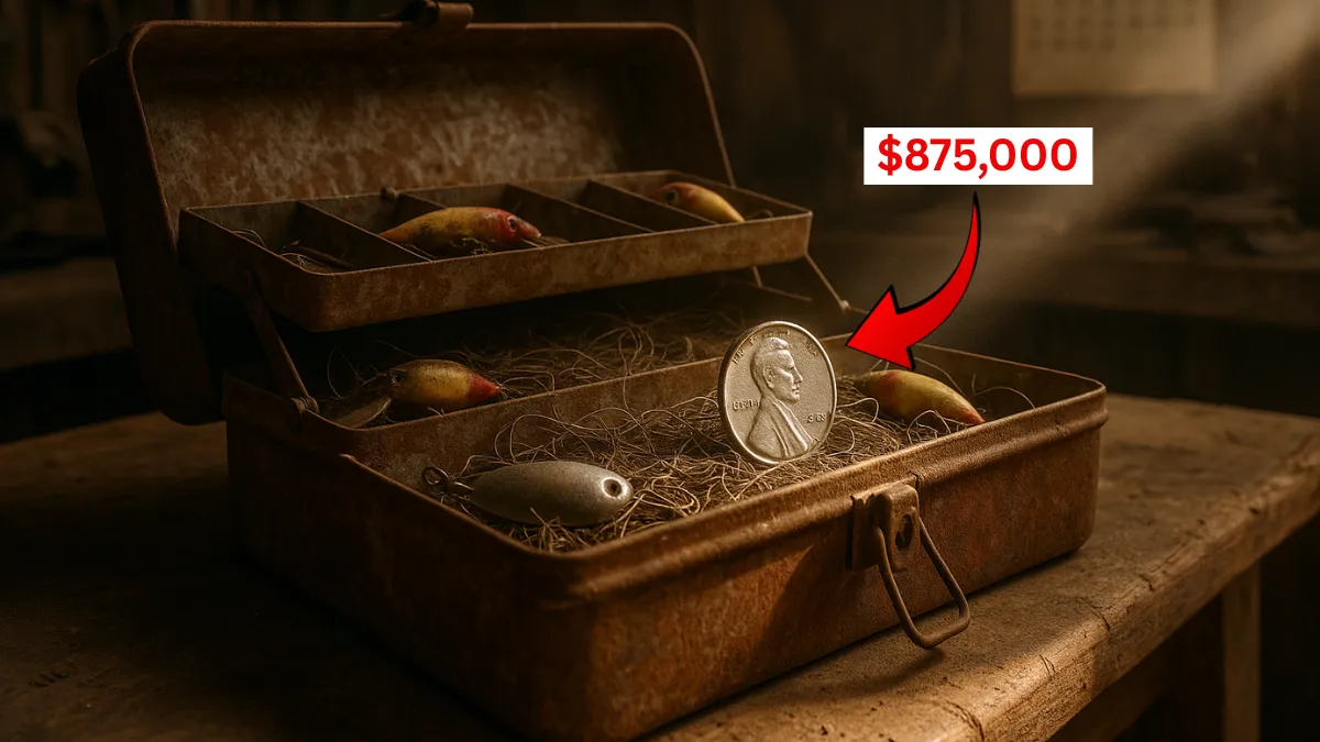 1943 Steel Penny Found in Rusty Tackle Box Brings Unexpected $875,000 Windfall