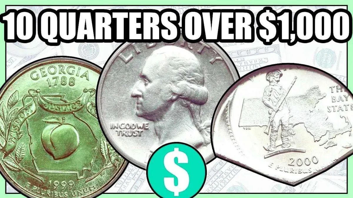 6 Rare State Quarter Errors Worth Over $1,000: A Collector’s Dream Hunt
