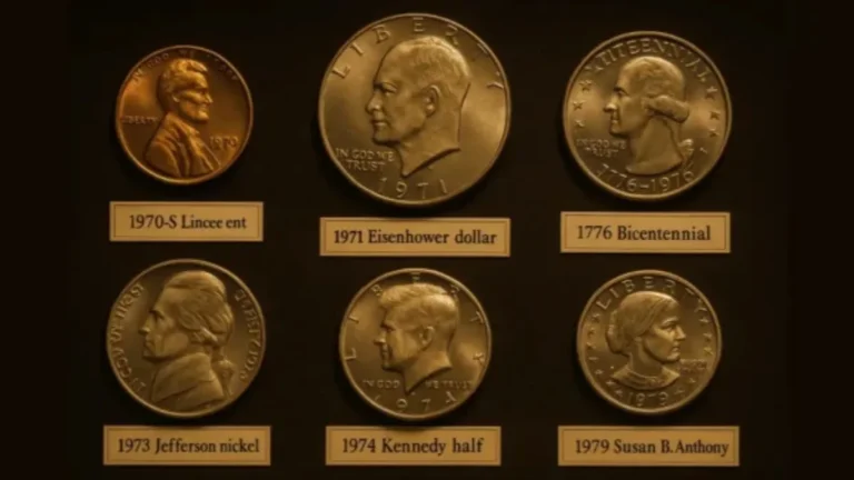 6 Coins From the 1970s That Are Worth a Lot of Money