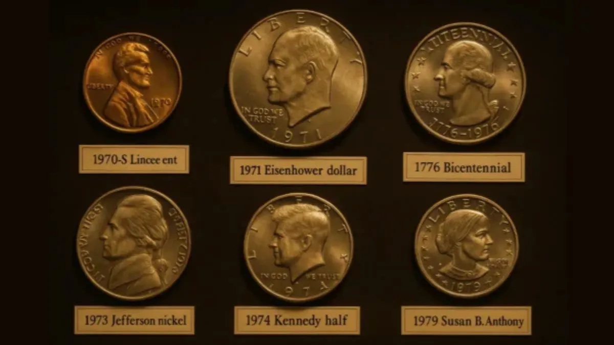 6 Coins From the 1970s That Are Worth a Lot of Money