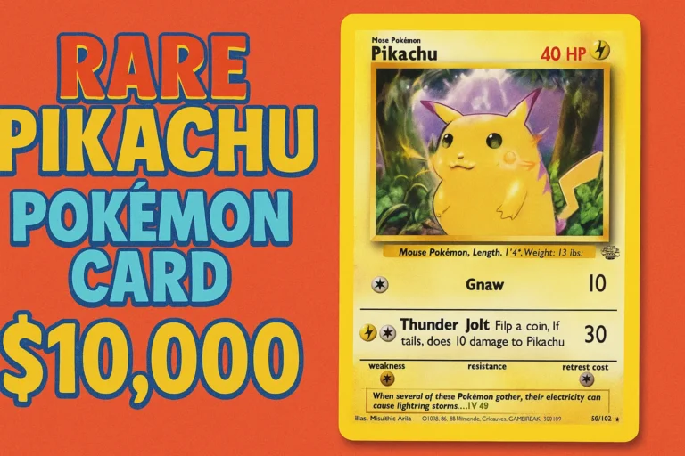 This Rare Pikachu Pokémon Card Is Worth $10,000 – Here’s Why It’s So Special